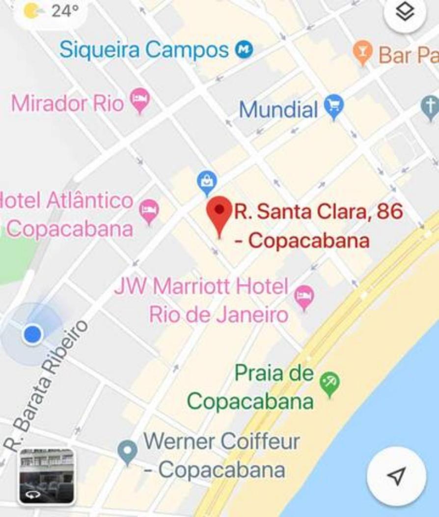 Vista Cristo A 300 Metros Da De Copacabana Apartemen *